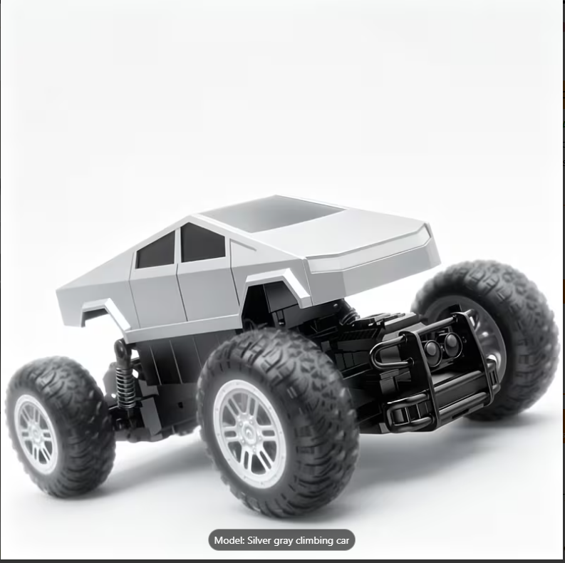 RC Off-Road Monster Truck – 2.4GHz Remote Control Climbing Car with LED Lights